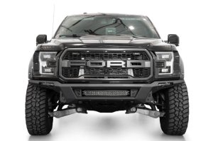 Ford F-150 Raptor Bumper - Front - Addictive Desert Designs - Phantom - Hammer Black Powder Coat - `17-`20 Ford F-150 Raptor Bumper - Front - Addictive Desert Designs - Phantom - Hammer Black Powder Coat - `17-`20